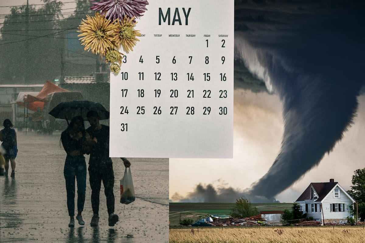El inicio de mayo marca un cambio en la corriente en chorro y tanto las tormentas como tornados perderán intensidad