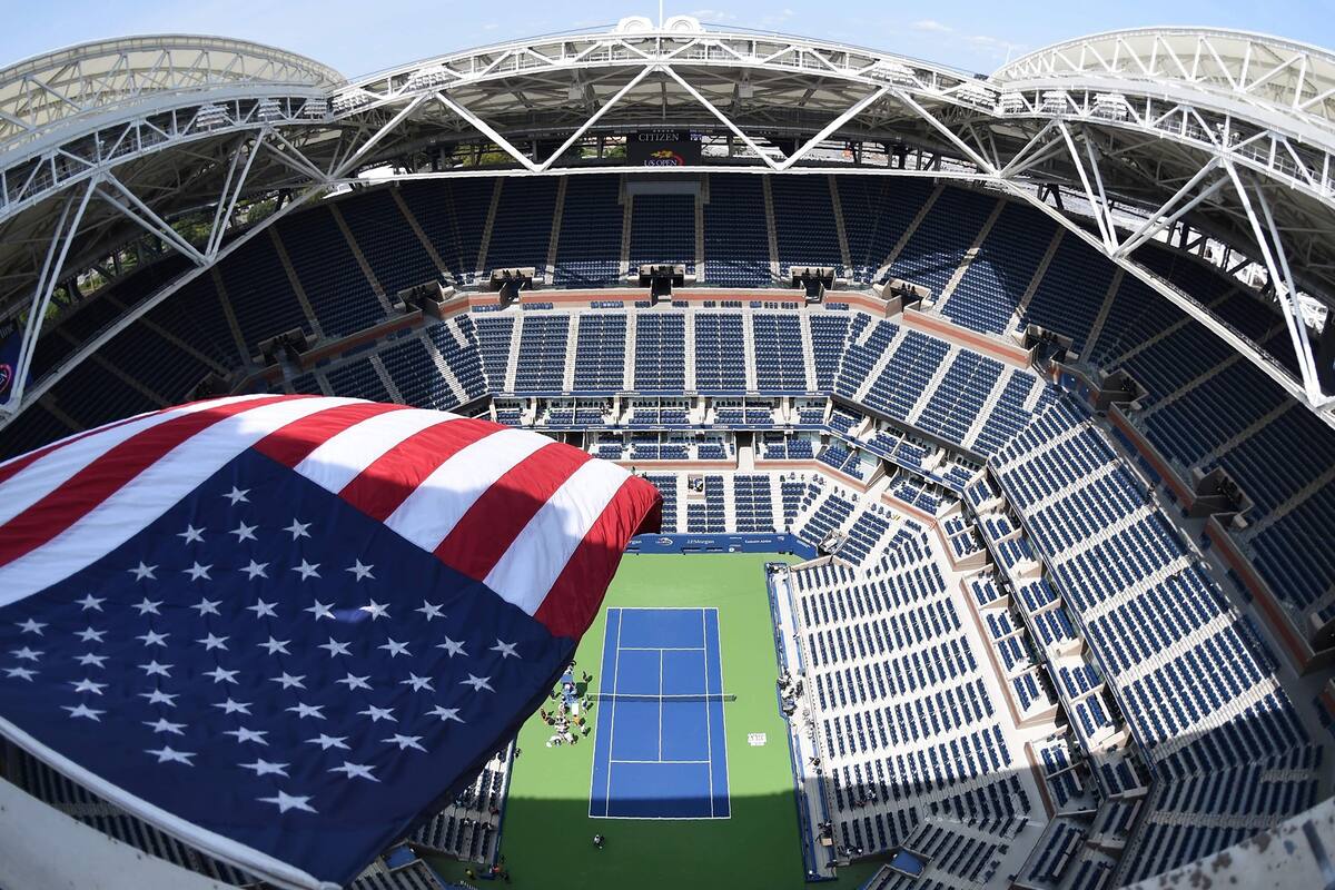 El inmenso Arthur Ashe, estadio central del Abierto de los Estados Unidos