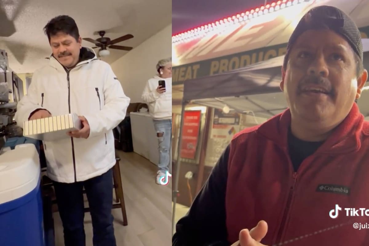 El inmigrante latino, que radica en California, cumplió uno de sus mayores sueños gracias a la ayuda de un comensal