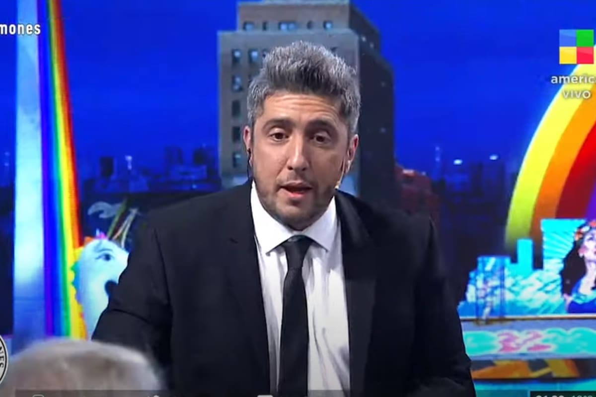 El insecto molestó a todos en el programa. Fuente: América