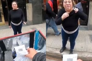 El insólito momento que vivió un repartidor de Rappi