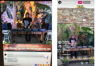 El último set del DJ Hernán Cattaneo, versión home studio, desde su casa