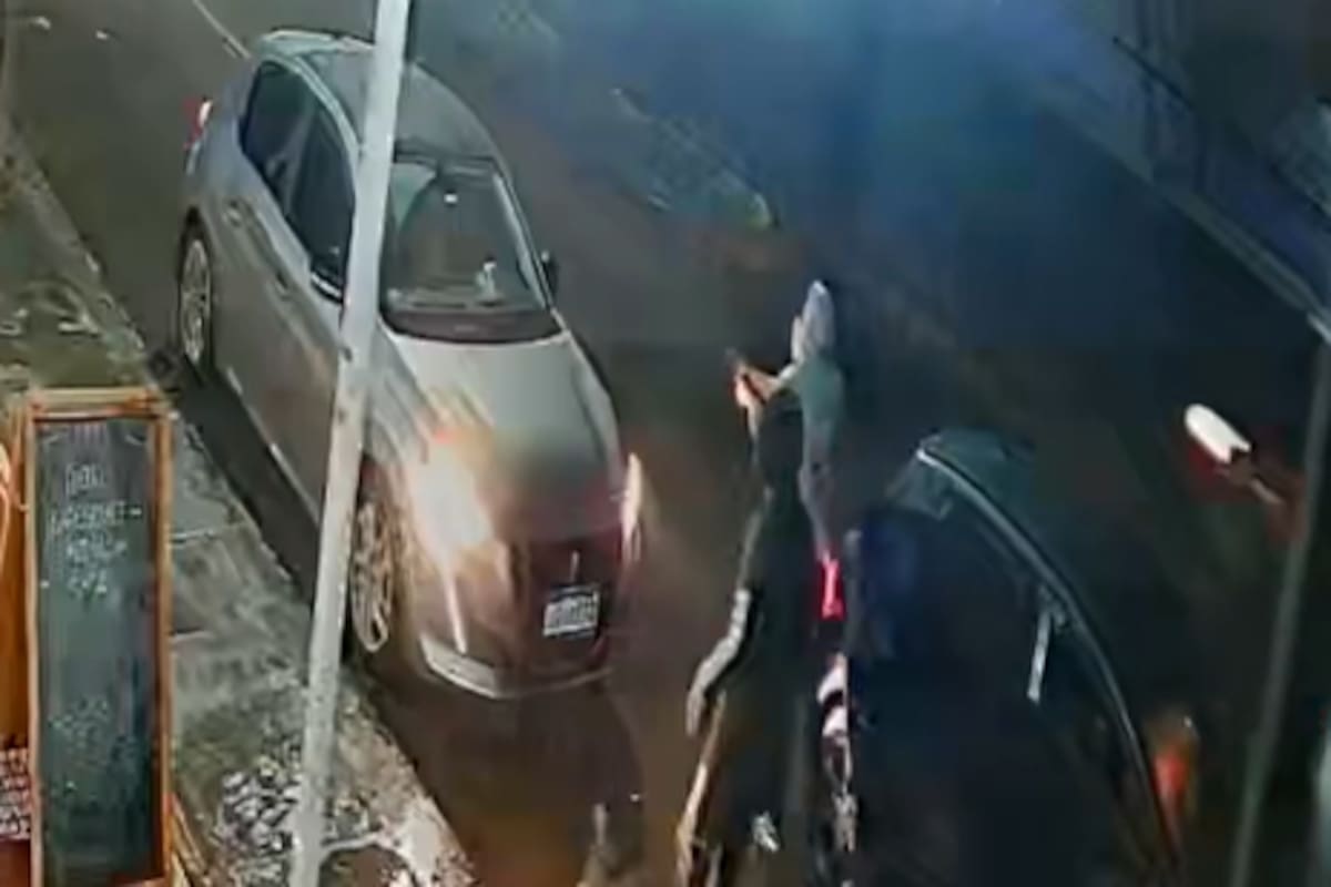 El instante anterior al inicio del tiroteo