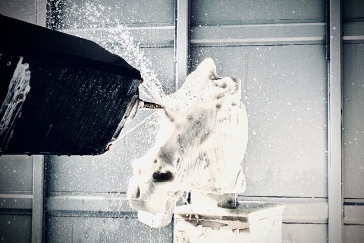 El Instituto de Arqueología Digital (IDA), con sede en Oxford, escaneó en 3D las esculturas del Partenón, de 2.500 años, que atesora el Museo Británico y que hace décadas reclama Grecia. Siete meses después, presenta ahora la copia exacta de Caballo de Selene en la exposición Rastreando a Freud en la Acrópolis