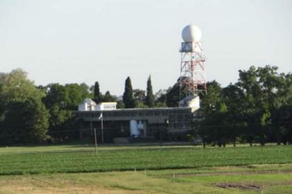 El INTA Pergamino, donde está el radar que hoy no opera