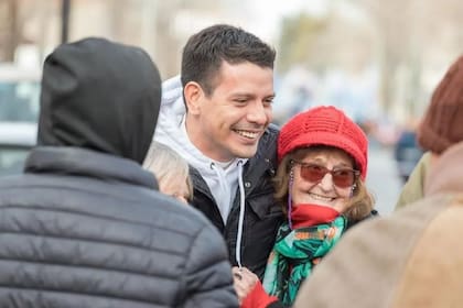 El intendente Cristian Cardozo en un acto político en el Partido de la Costa (Foto: Instagram @cristiancardozook)