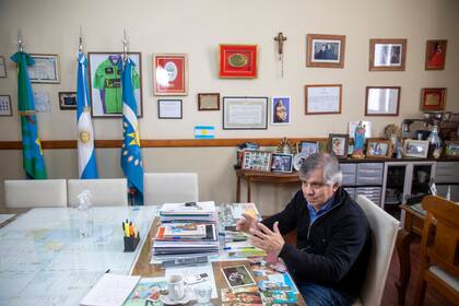 El intendente de Chilvilcoy, Guillermo Britos