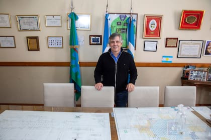 El intendente de Chilvilcoy, Guillermo Britos