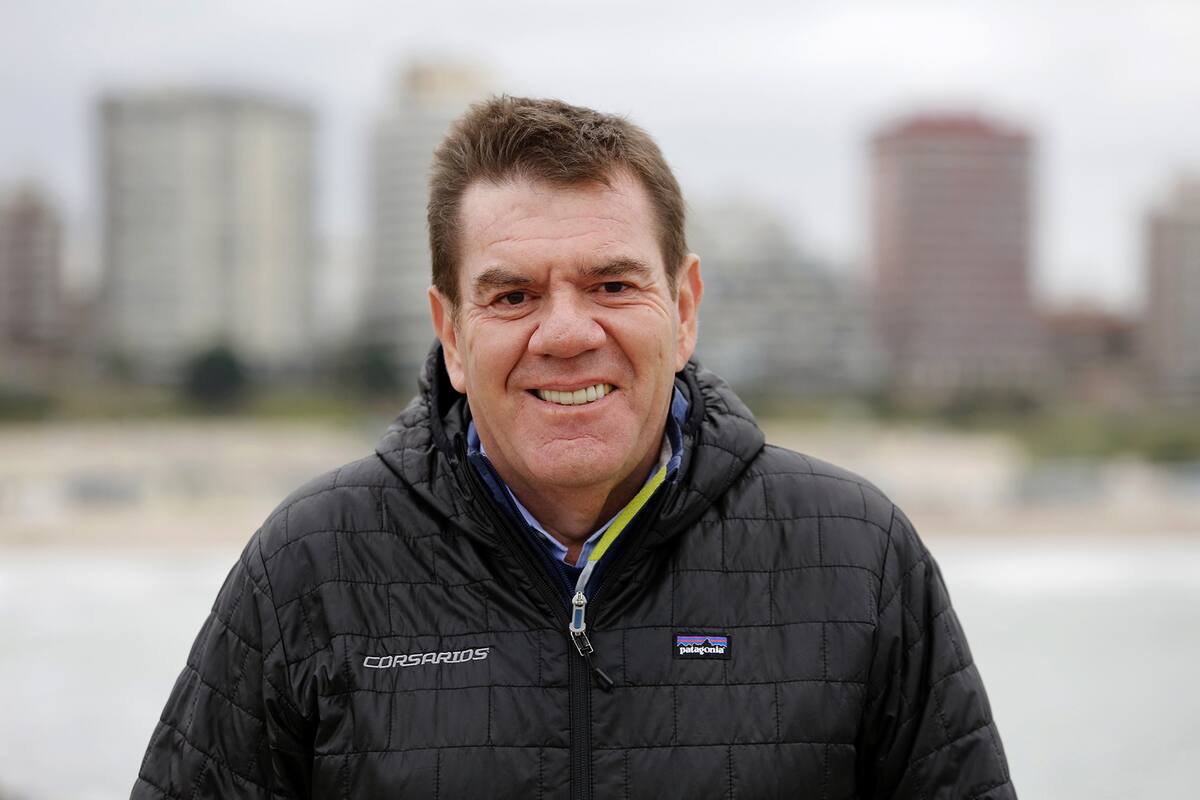 El intendente de Mar del Plata, Guillermo Montenegro