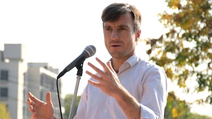 El intendente de Morón, Lucas Ghi