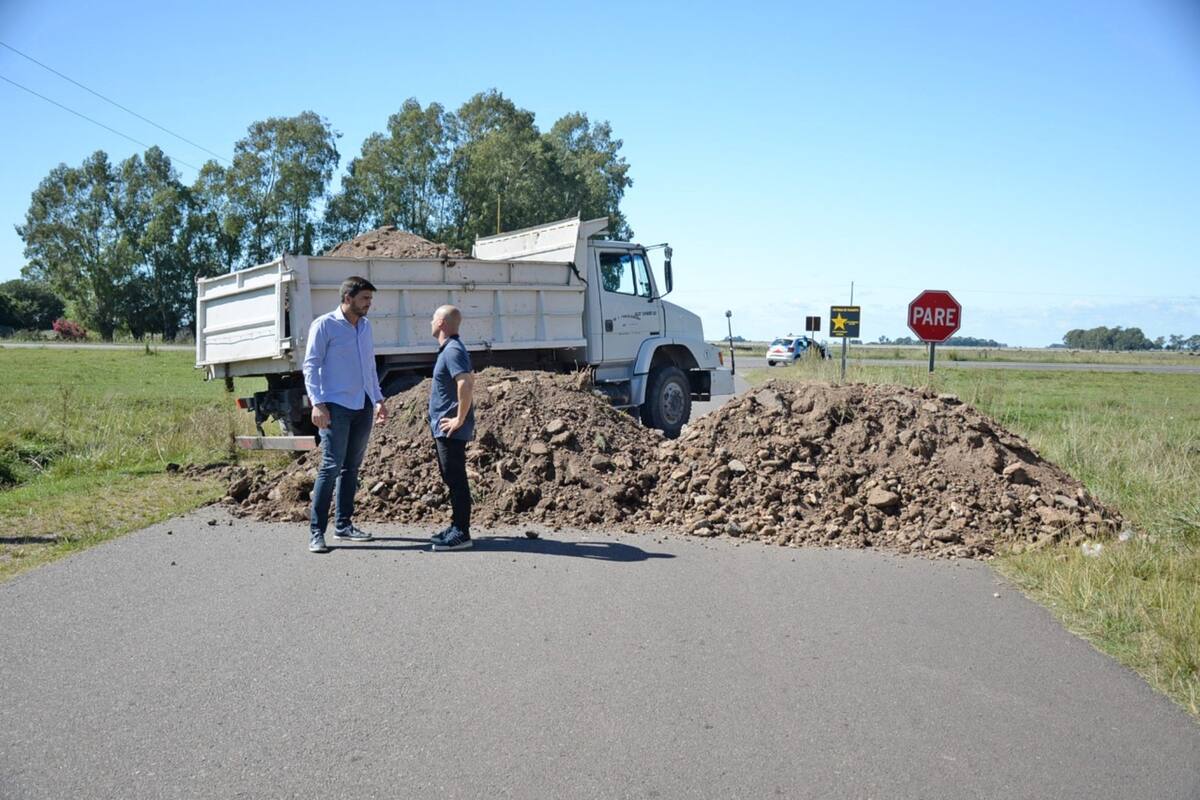 El intendente de Olavarría, Emiliano Galli