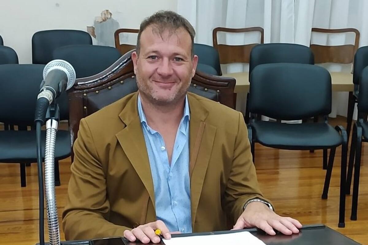 El intendente de Puan, Diego Reyes