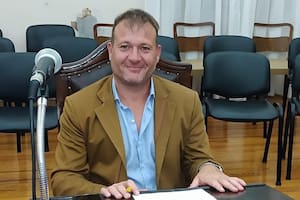 El intendente de Puan, Diego Reyes