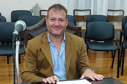 El intendente de Puan, Diego Reyes