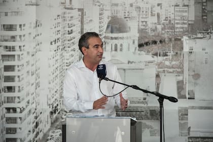 El intendente de Rosario, Pablo Javkin
