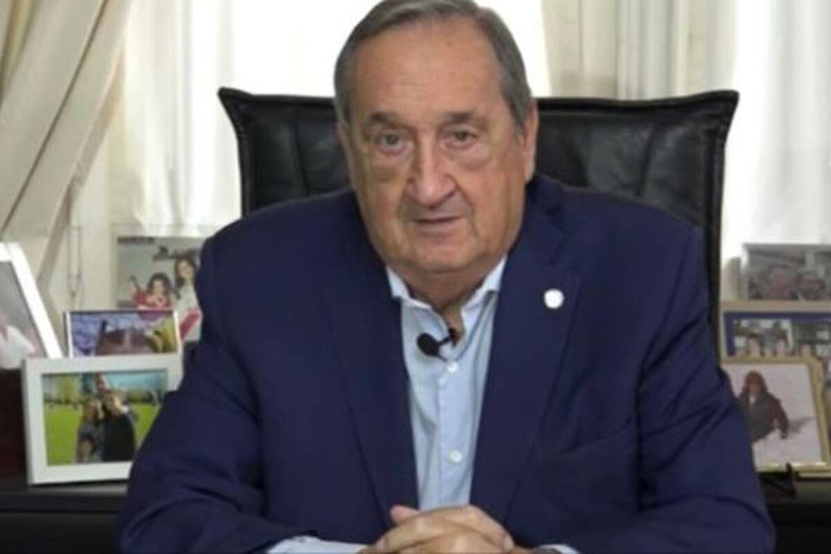 El intendente de Tandil, Miguel Ángel Lunghi