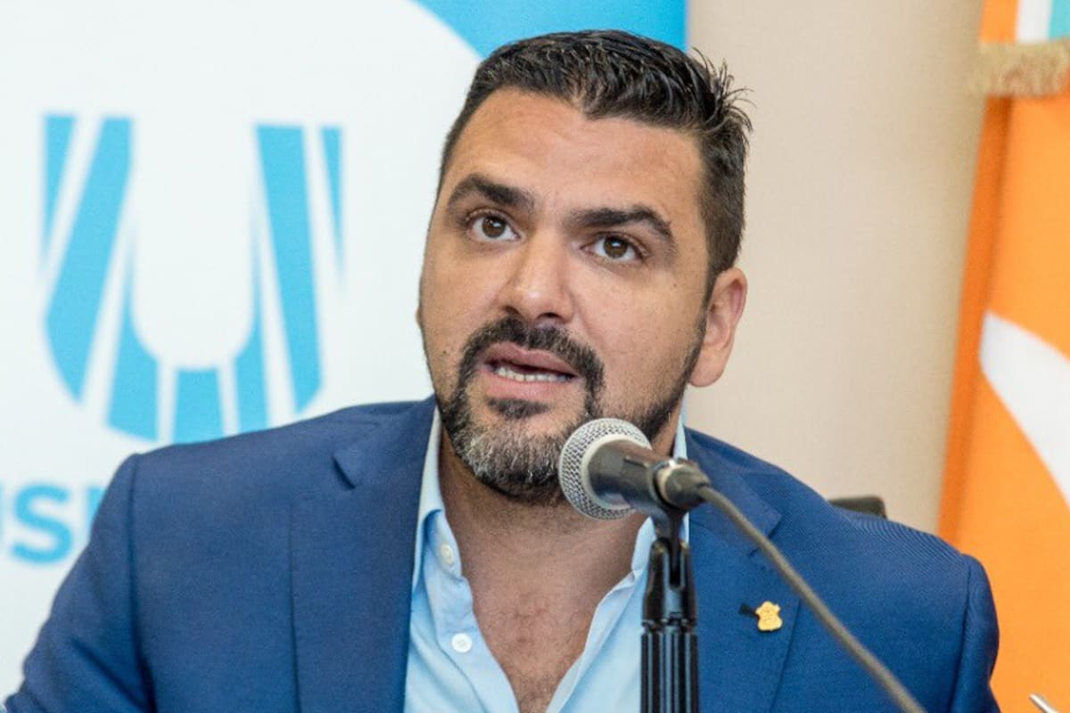 El intendente de Ushuaia y referente de La Cámpora, Walter Vuoto