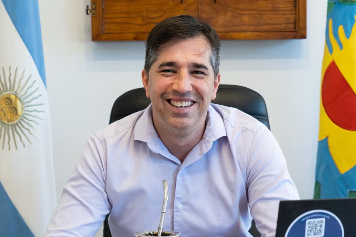El intendente del partido bonaerense de General Viamonte, Franco Flexas