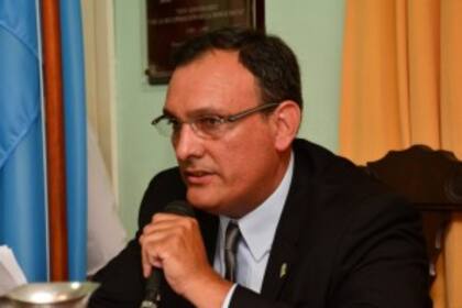 El intendente Javier Olaeta