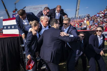 El intento de magnicidio que sufrió el entonces candidato a presidente de Estados Unidos, Donald Trump.