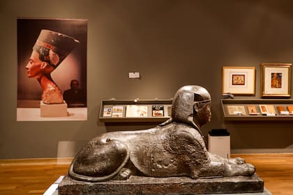 El interés por Egipto se renovó con la muestra en el Museo Nacional de Bellas Artes