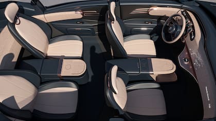 El interior configurable y modular del primer auto de Dacora Motors
