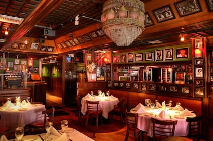 El interior de Cafe Prima Pasta, del argentino Gerardo Cea