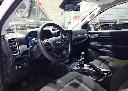 El interior de la Ranger