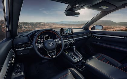 El interior de la CR-V