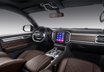El interior de la JAC T9
