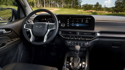 El interior de la nueva Chevrolet S10