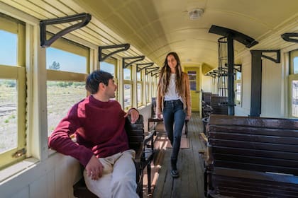 El interior de los vagones conserva el antiguo encanto.