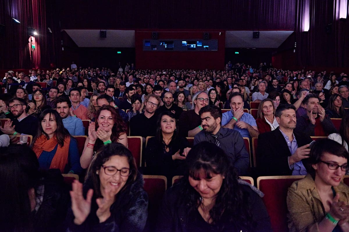 El interior de una de las tres salas del Cine Gaumont, que es reconocido por proyectar películas nacionales sin salida comercial