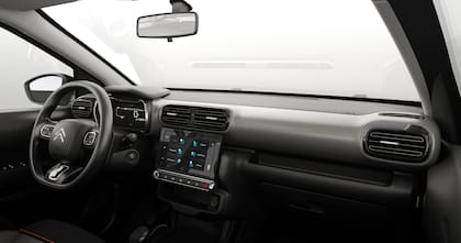 El interior del C4 Cactus recibió una actualización