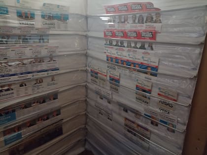 El interior del cuarto oscuro móvil que se utilizará en la Capital para elegir los cargos nacionales
