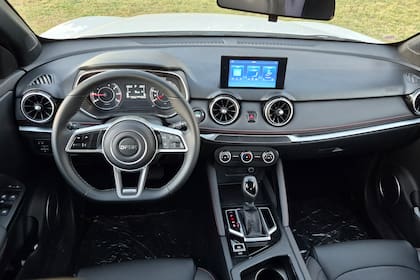 El interior del DFSK Glory 500