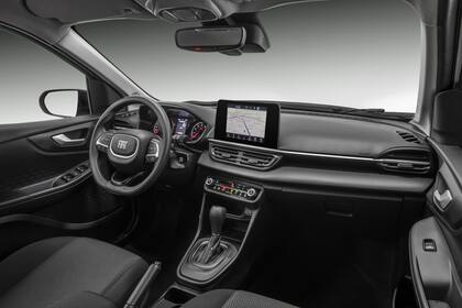 El interior del Fiat Pulse en su versión Drive