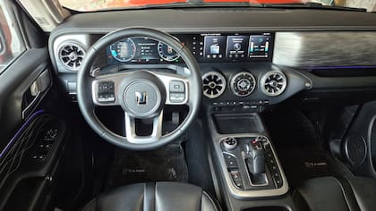 El interior del modelo no tiene nada que ver con un 4x4