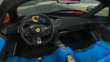 El interior del nuevo Ferrari Daytona SP3