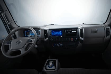 El interior del nuevo Foton E-Aumark