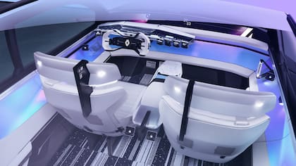 El interior del Scenic Vision
