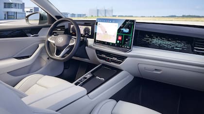 El interior del Volkswagen Passat que se vende en Europa