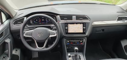 El interior del Volkswagen Tiguan Allspace estrena nueva pantalla y tablero digital