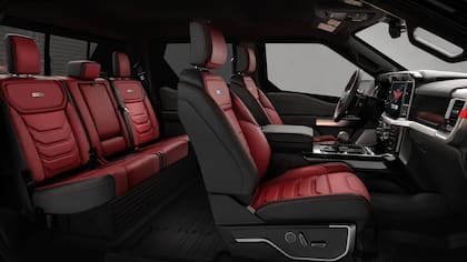 El interior es totalmente personalizable