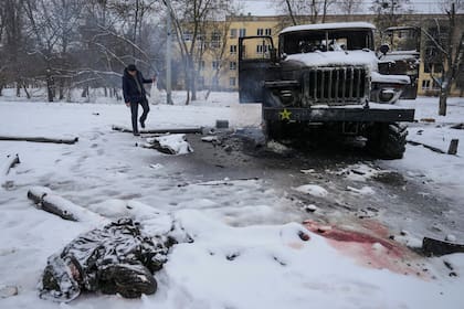 El invierno ya fue una gran amenaza en las primeras semanas de la guerra en Ucrania