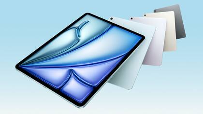 El iPad Air con chip M3 está disponible en versiones de 11 y 13 pulgadas de pantalla