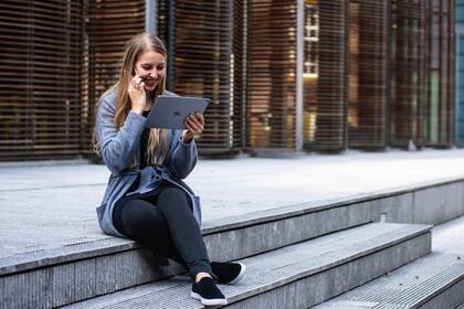 El iPad permite usarse como agenda (Foto Pexels)
