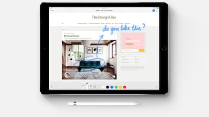 El iPad Pro suma herramientas para anotar documentos con el lápiz