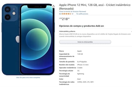 El iPhone 12 aún se consigue en plataformas online