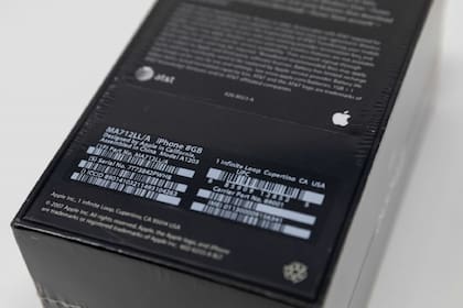 El iPhone original de primera generación sin abrir de 2007